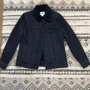Denim Sherpa jacket